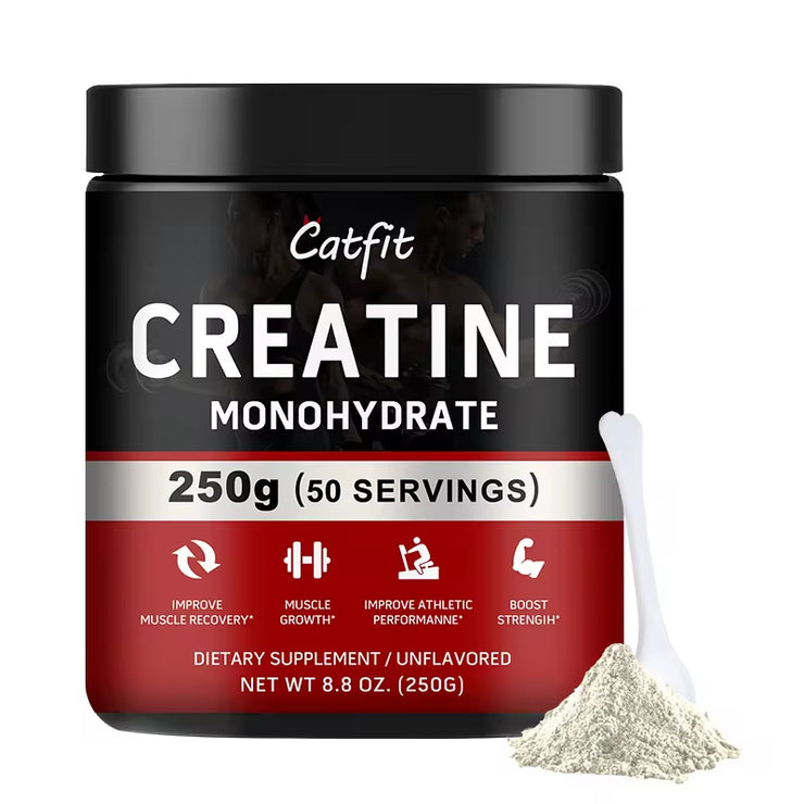 Catfit Creatine Monohydrate Sports Drink Improve Gain Strength Build Muscle&Enhance Athletic Muscle Protein Gym Performance