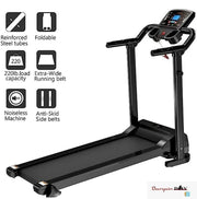 Treadmill Electric Jogging Running Machine Motorised Folding Machine Home Gym UK