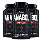Anabol Hardcore 120 Capsules - Muscle Building, Improves Fitness Performance, Energy Support