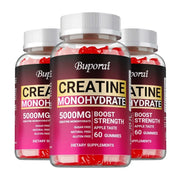 Creatine Monohydrate Gummies - Pre-Workout Creatine to Help Build Muscle, Enhance Energy and Performance