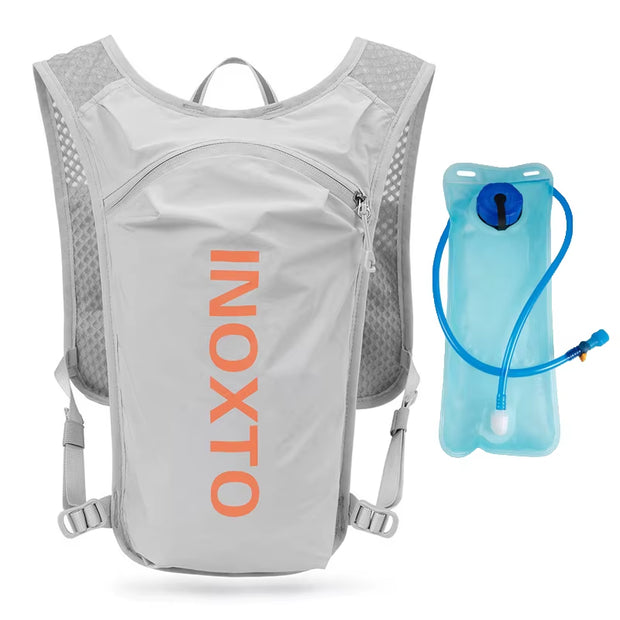 Waterproof Running Backpack 5L Ultra-Light Hydration Vest Mountain Bike Bag Men Breathable Gym Bag 2L Water Bag