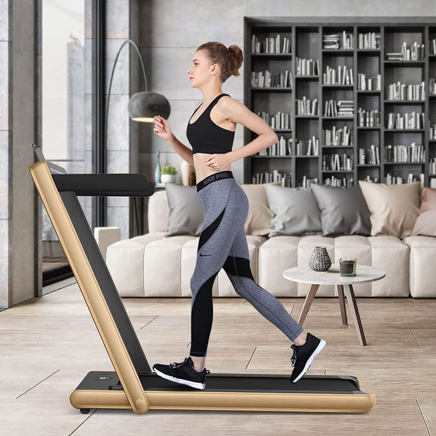 Folding Treadmill Electric 1-12KM/H with Bluetooth