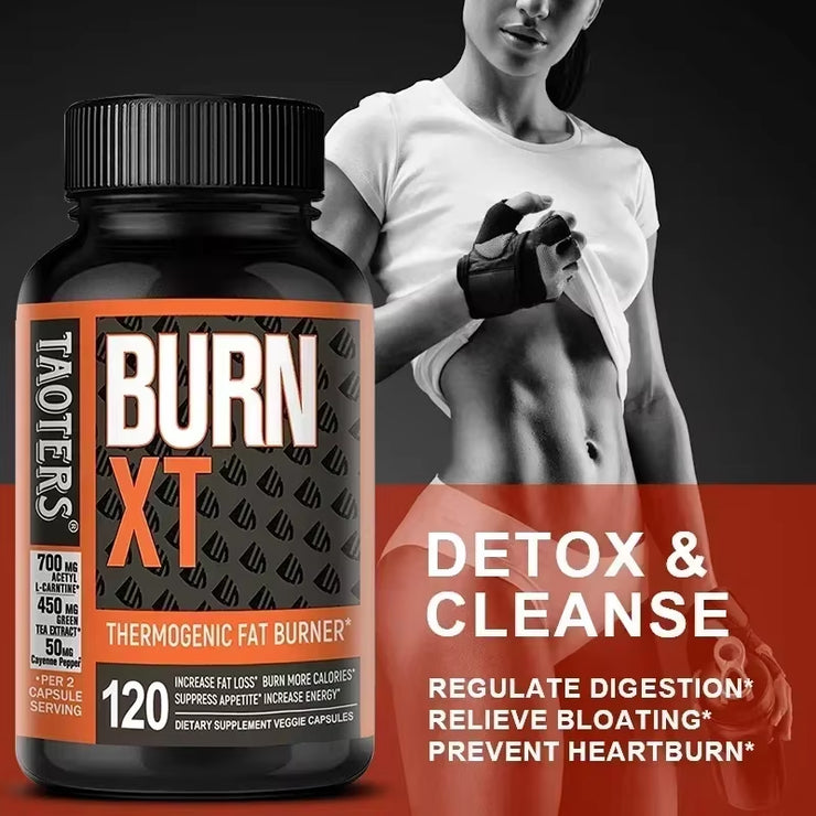 Fat Burner Supplement-Boosts Immune System, Detoxifies, Boosts Metabolism, Boosts Digestive System, and Boosts Energy for Unisex