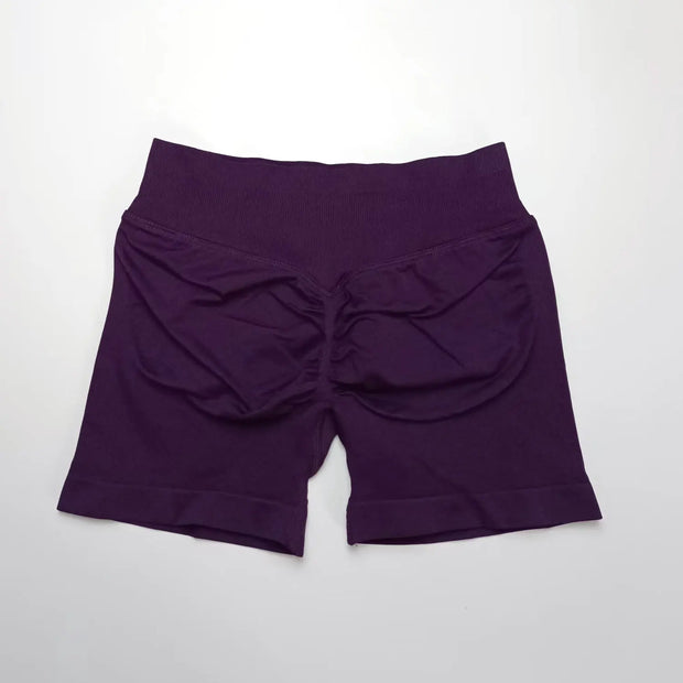 Shorts Women Seamless Gym Wear Low Waist Yoga Bike Sports Workout Fitness Leggings Running Clothing Scrunch Butt Tights