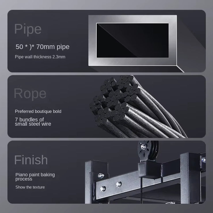 Commercial Squat Bench Press Integrated Gantry Smith Machine Comprehensive Training Fitness Equipment