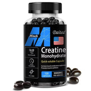 Creatine 3000 Mg Monohydrate - Strength, Muscle, Performance Keto-Friendly Adult Nutritional Supplement