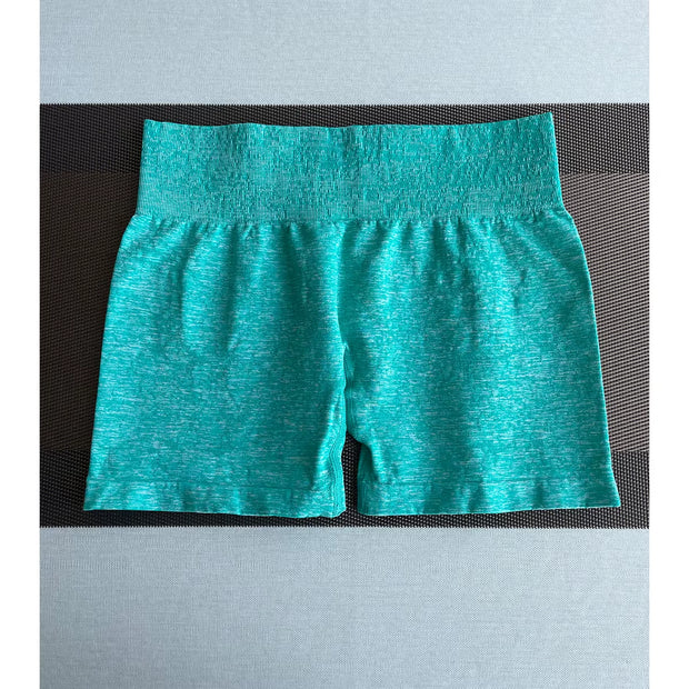 Digital Seamless Shorts Women Soft Workout Tights Fitness Outfits Spandex Yoga Short Gym Wear Digital Seamless