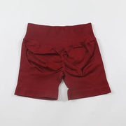 Impact Shorts Women Seamless Roll-Up Sports Shorts Hip Stretch Fitness Clothes Running Shorts Women'S Gym Impact Leggings