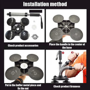 Portable Arm Wrestling Hand Grip Exerciser Wrist Muacle Power Strengthener for Gym Home Spring Forearm Workout Spring Equipments