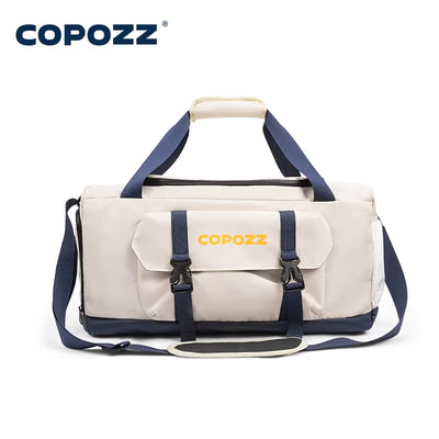 Sports Gym Bag 30L with Shoes Compartment Waterproof Bag Unisex Handbag Crossbody Support Durable Fitness Travel Bags