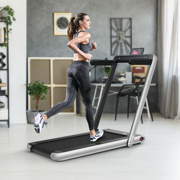 Folding Treadmill Electric 1-12KM/H with Bluetooth